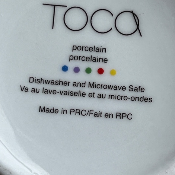 Cute designer porcelain mug set, by TOCA. - Picture 10 of 14